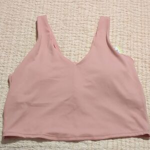 Women's Flex Light Support V-Neck Cropped Sports Bra - All In Motion
